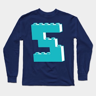 THE LETTER S by Customize My Minifig Long Sleeve T-Shirt